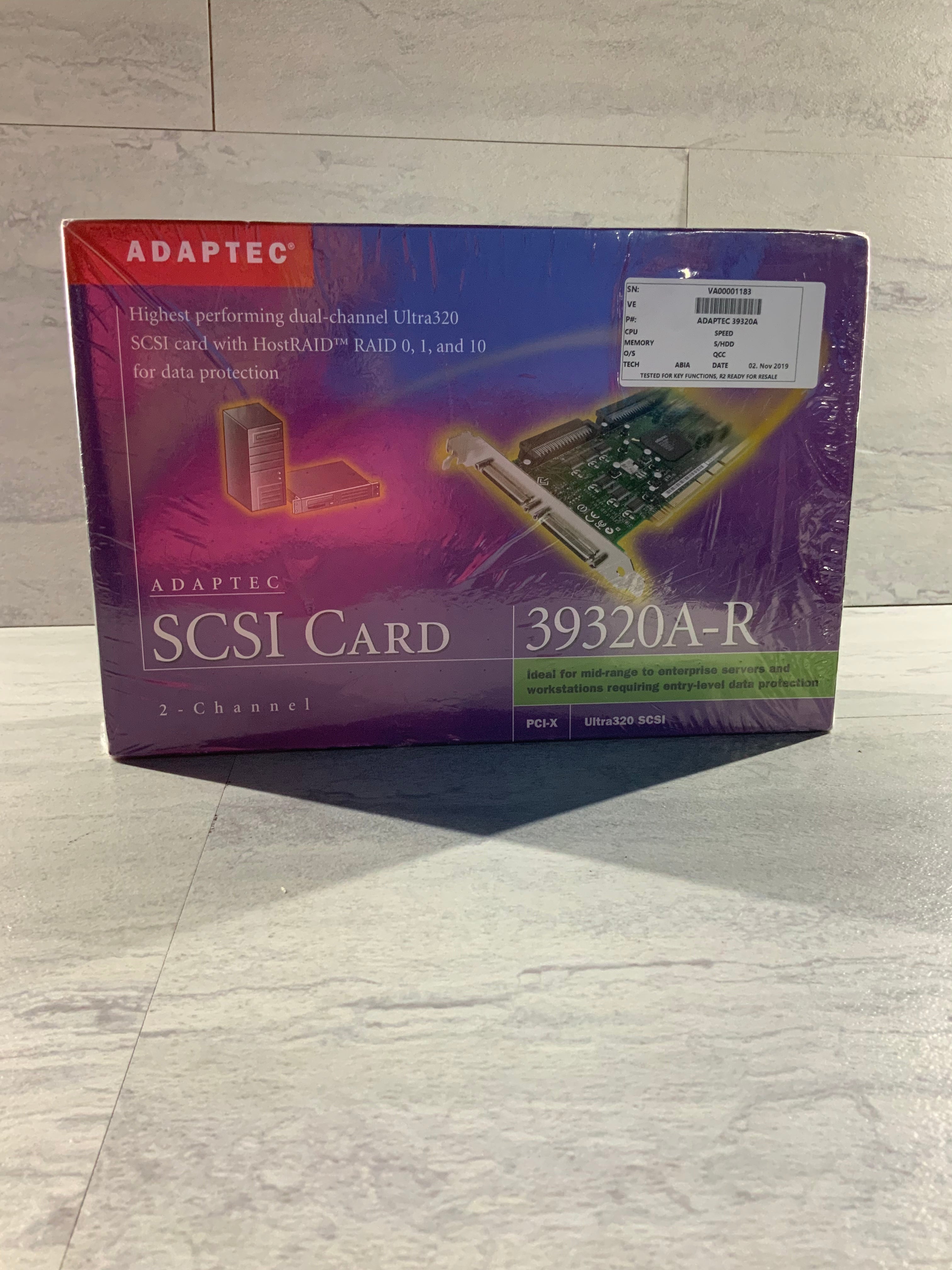 Adaptec 2060900-R 39320A-R SCSI 64-BIT Kit (6961492263095)